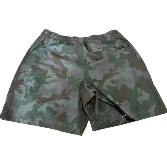 Chubbies 5.5 Inch Athletic Shorts Men Small Green Camo Print Lined NWOT - Picture 2 of 6